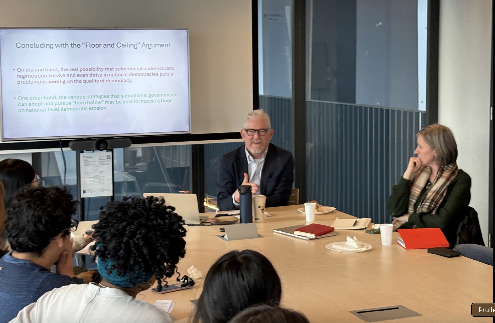 Talk: Prof. Kent Eaton on Democratic Erosion and Resistance from Below